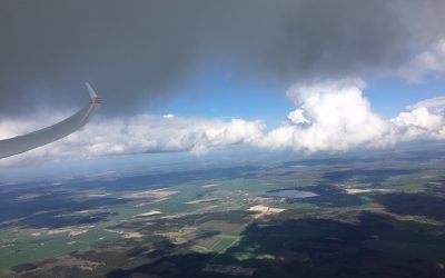 1.238 km Segelflug … in Norddeutschland